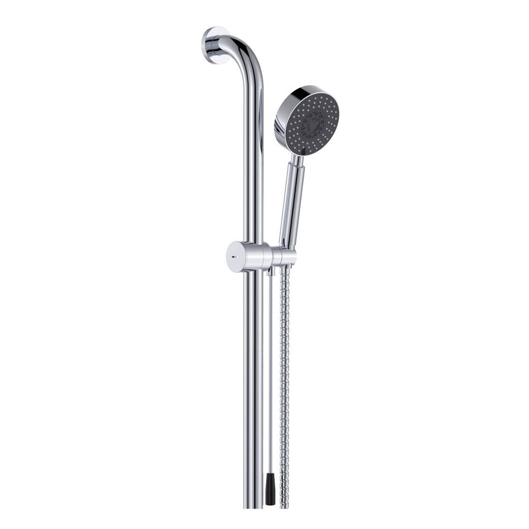 Stella Care Rail Shower with Push/Pull Slider, Chrome
