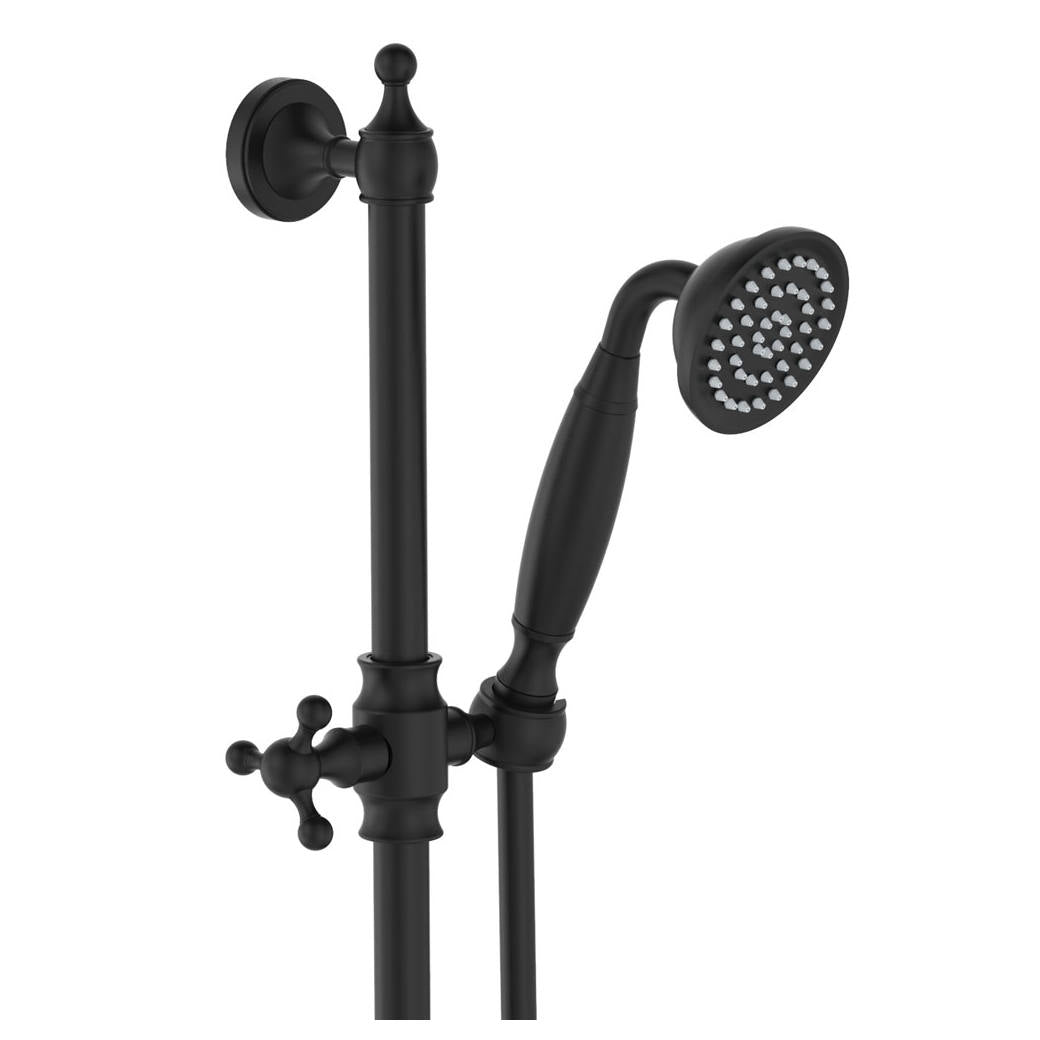 Lillian Rail Shower, Matte Black