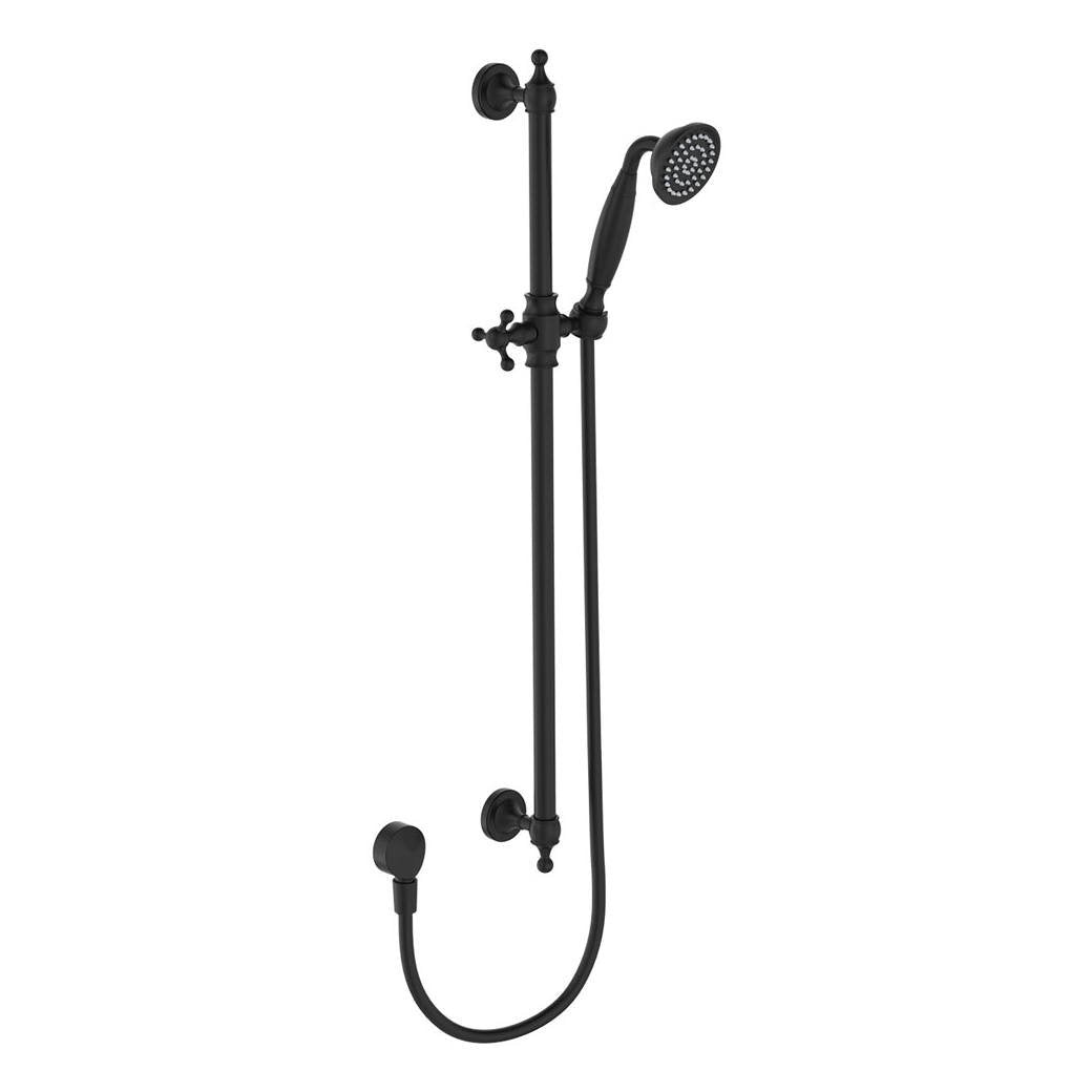 Lillian Rail Shower, Matte Black