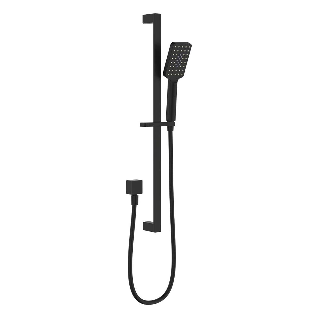 Tono Rail Shower, Matte Black