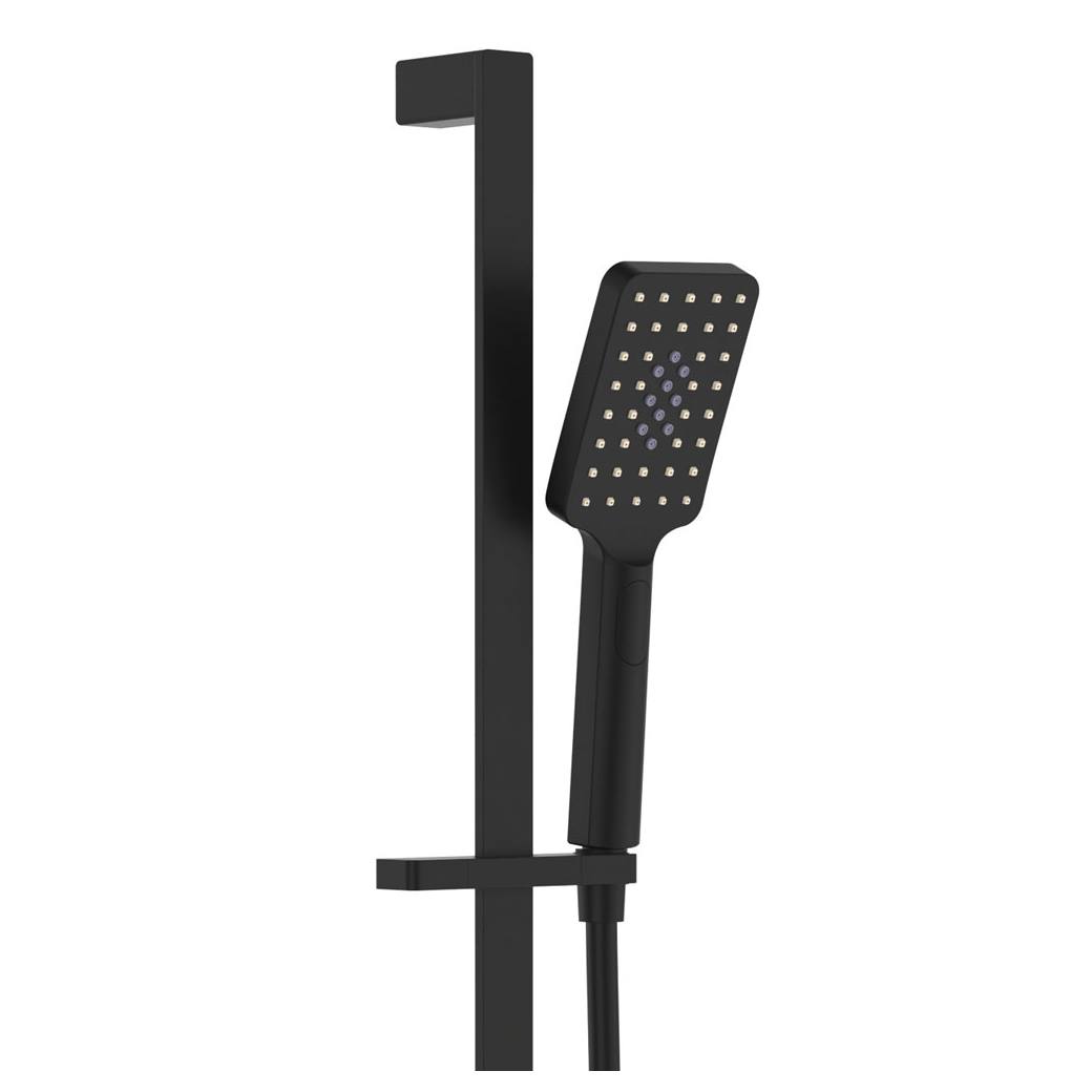 Tono Rail Shower, Matte Black