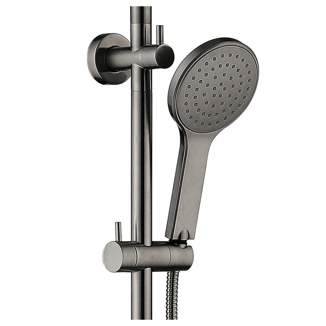 Kaya Twin Shower, Gun Metal