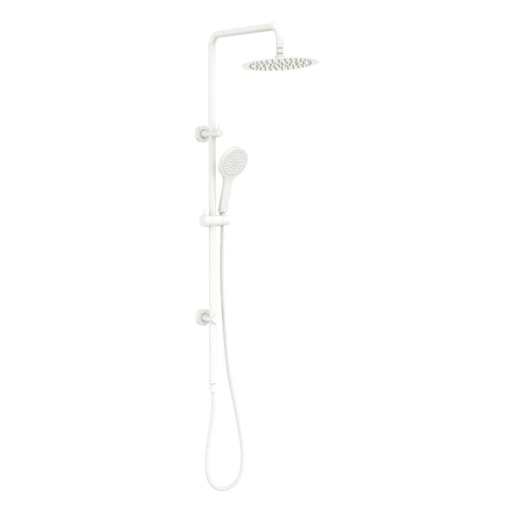 Kaya Twin Shower, Matte White