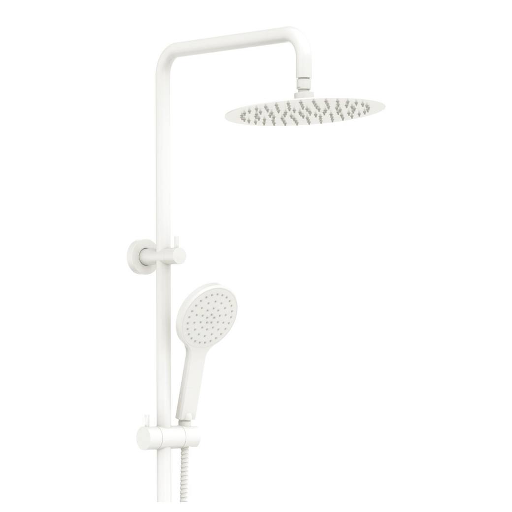 Kaya Twin Shower, Matte White