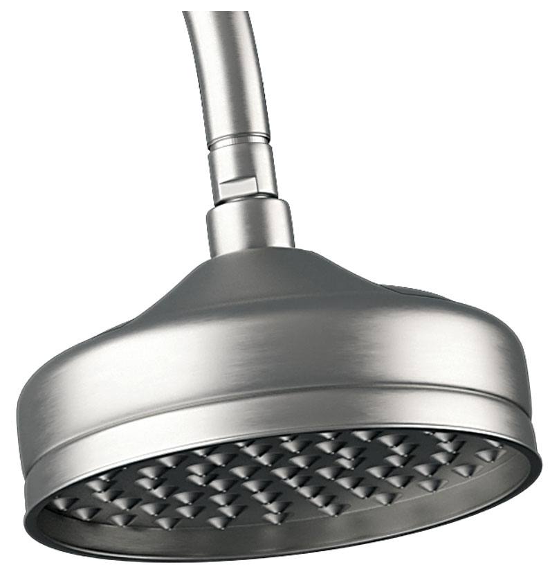 Lillian Twin Shower, Brushed Nickel