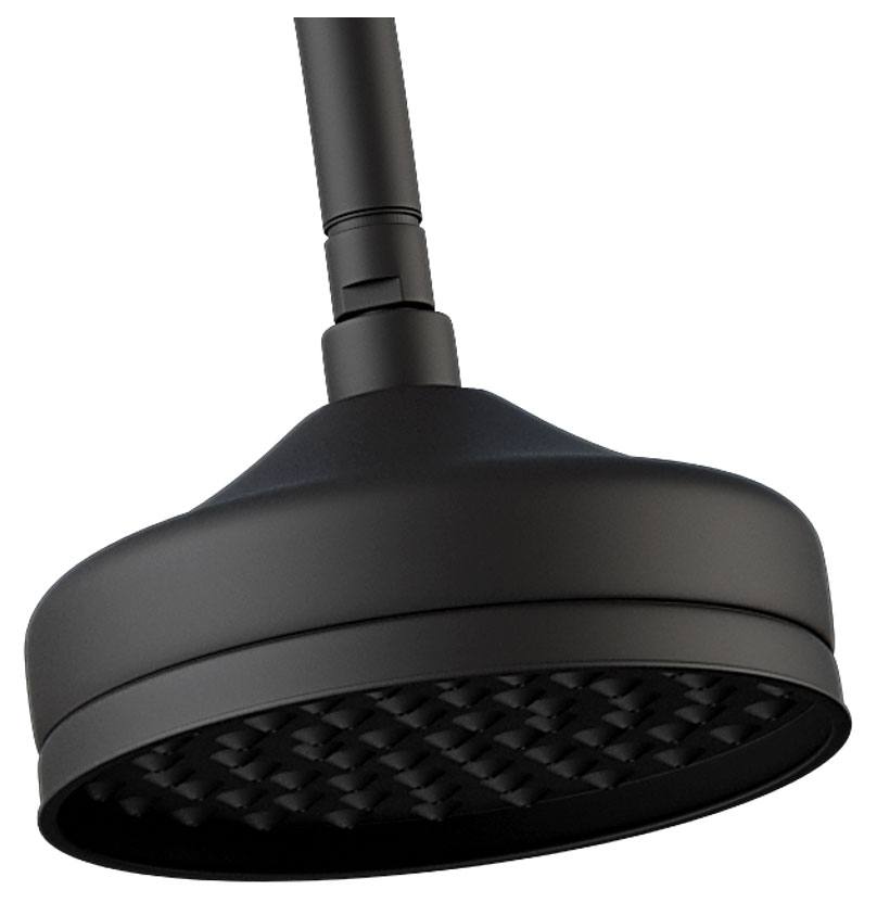 Lillian Twin Shower, Matte Black