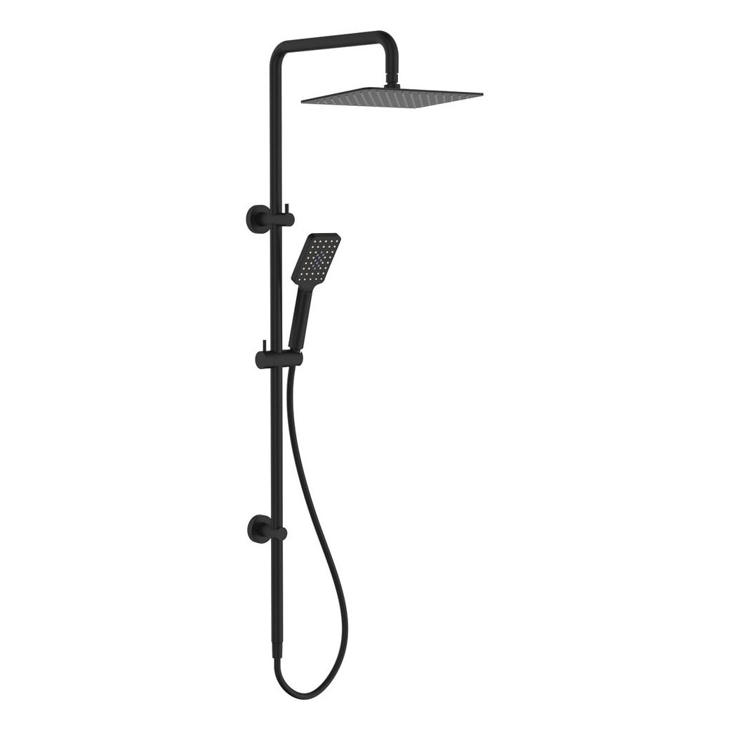 Tono Twin Shower, Matte Black