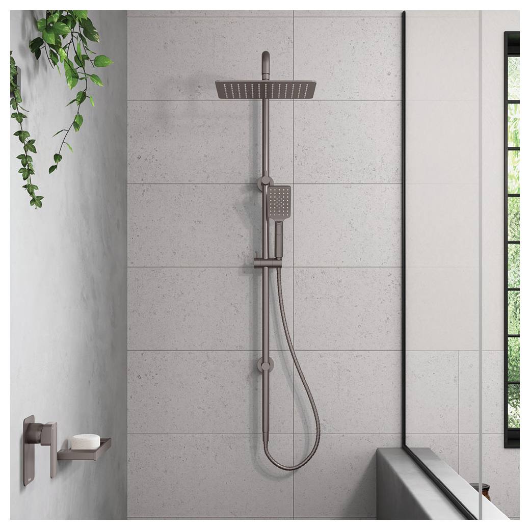 Tono Twin Shower, Gun Metal
