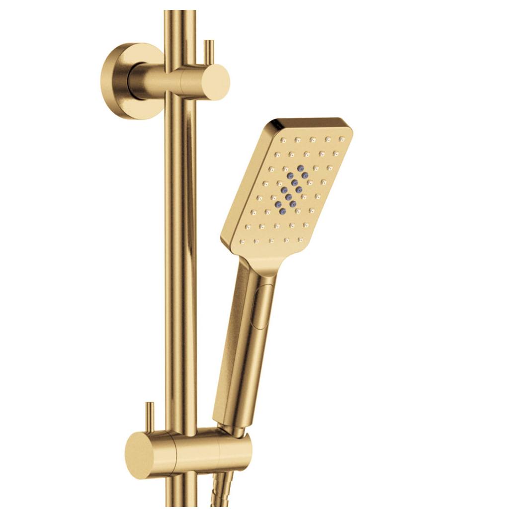 Tono Twin Shower, Urban Brass