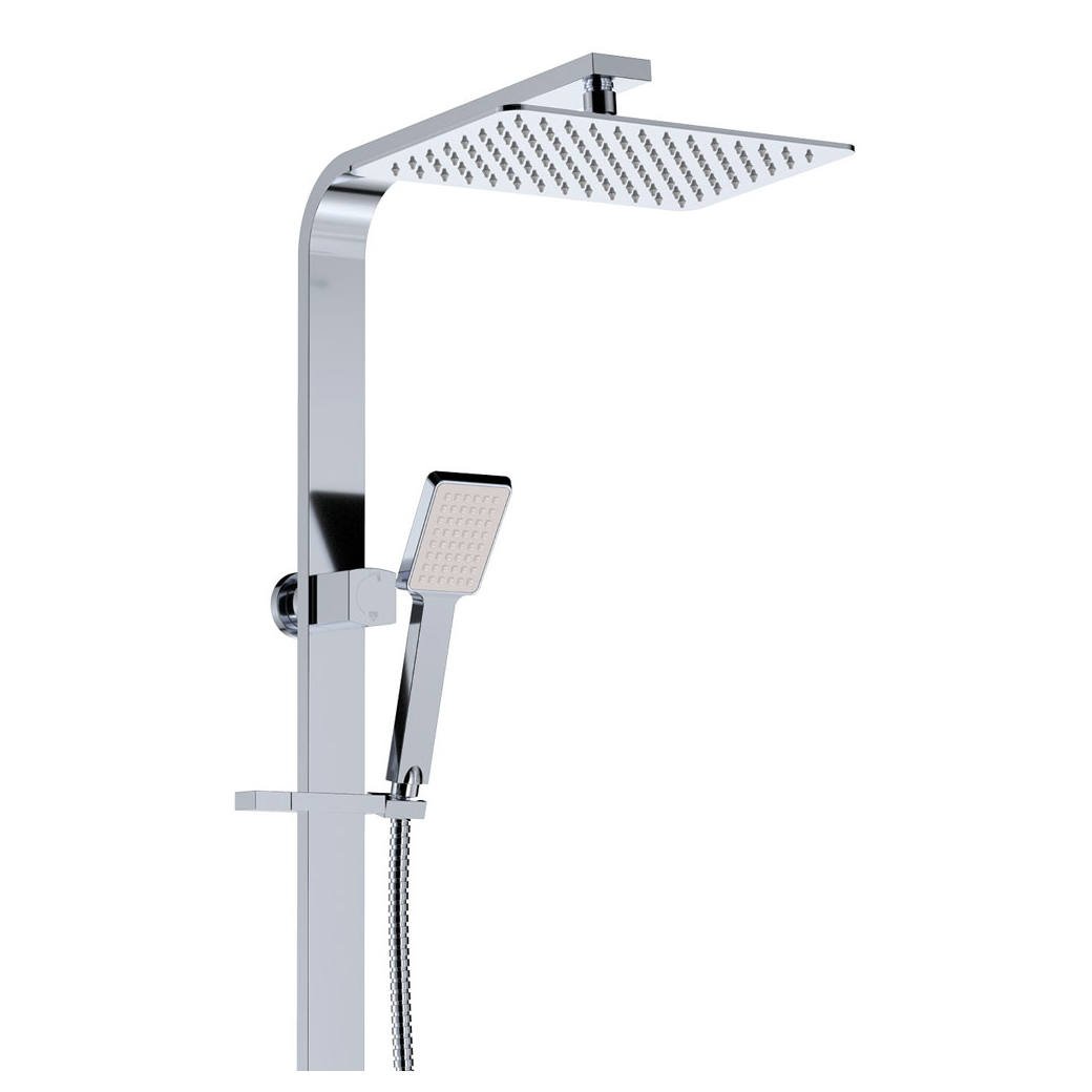 Koko Deluxe Twin Shower, Chrome