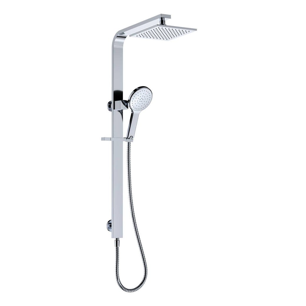 Lincoln Deluxe Twin Shower, Chrome