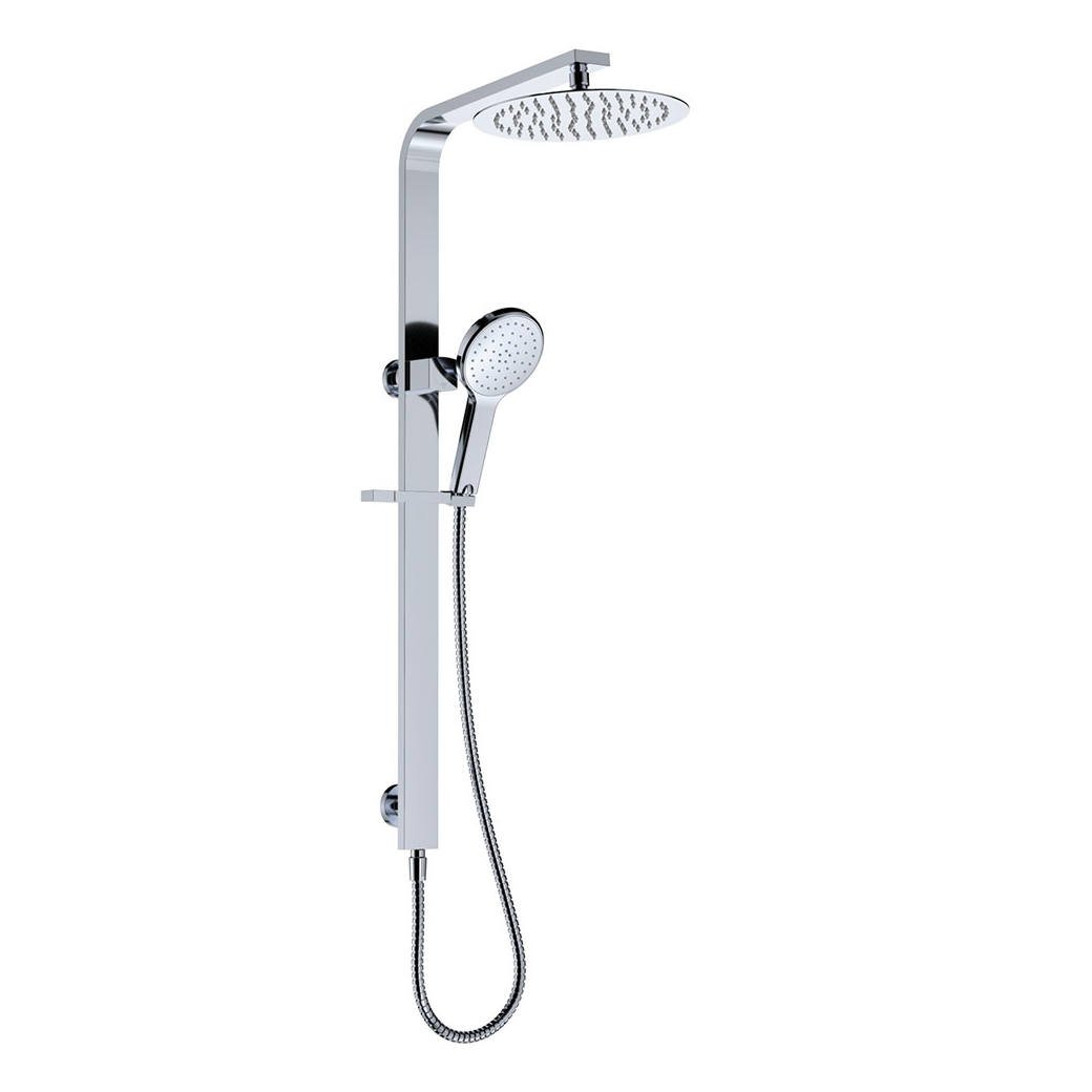 Kaya Deluxe Twin Shower, Chrome