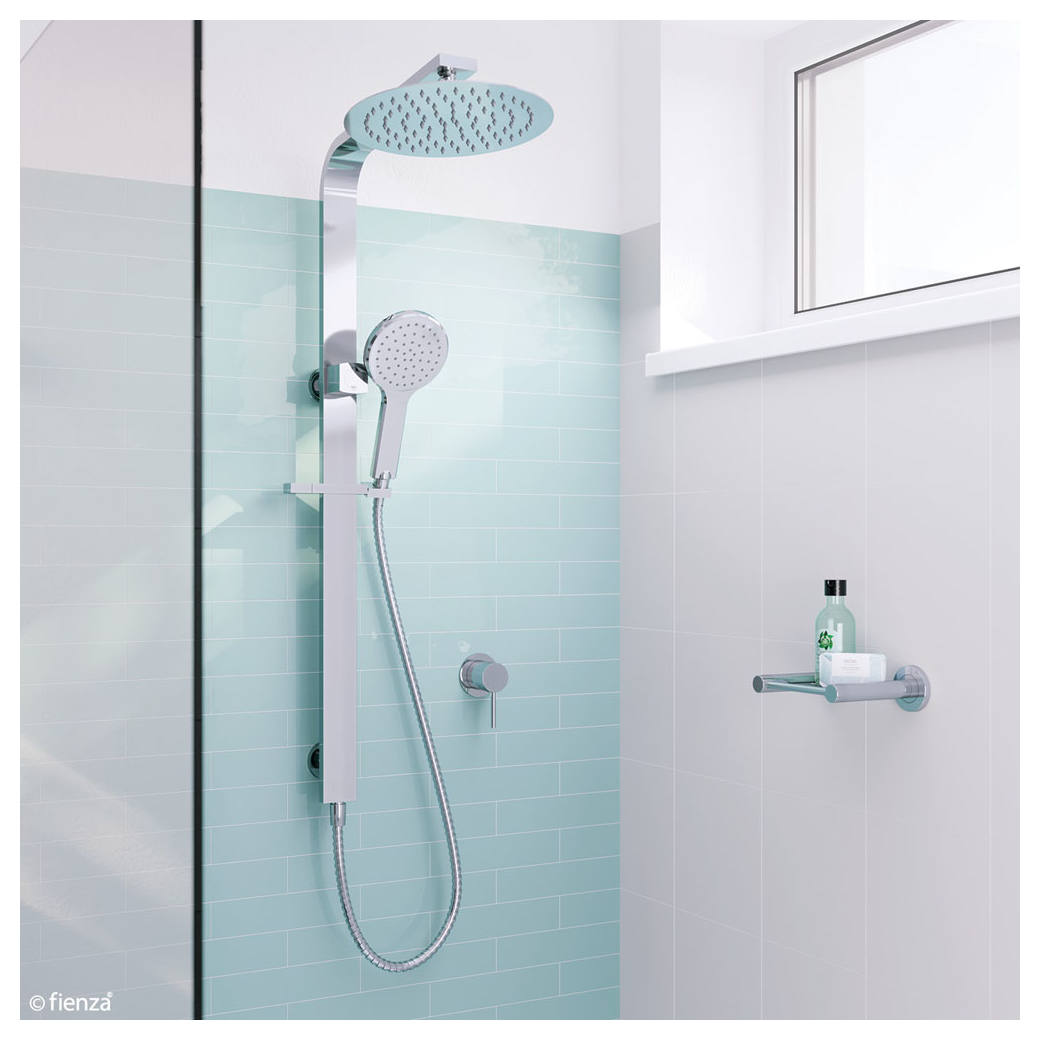 Kaya Deluxe Twin Shower, Chrome