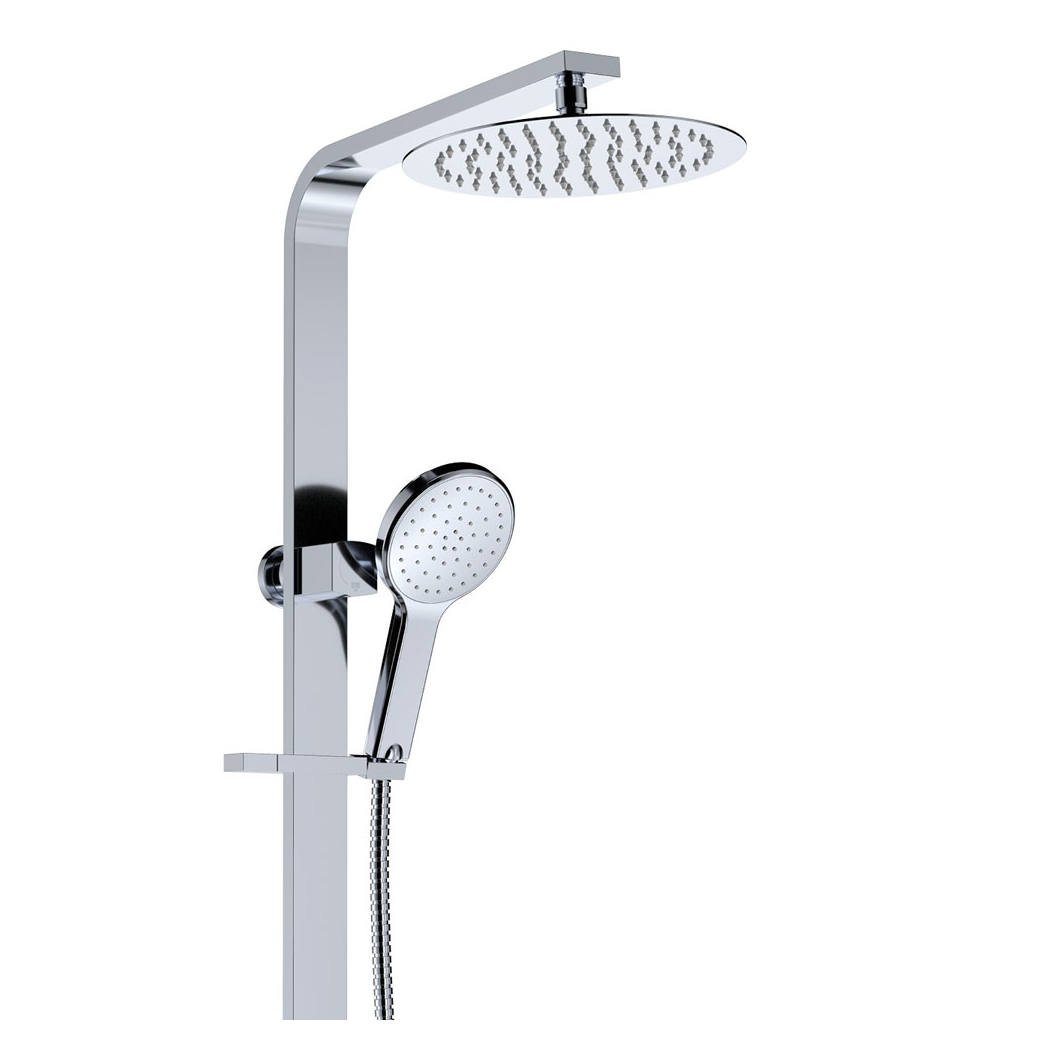 Kaya Deluxe Twin Shower, Chrome