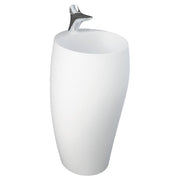 RAK Cloud Freestanding Basin, Matte White