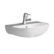 RAK Compact 450 Wall Basin, 3TH, Gloss White