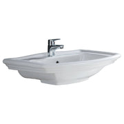 RAK Washington Wall Basin, 1TH, Gloss White