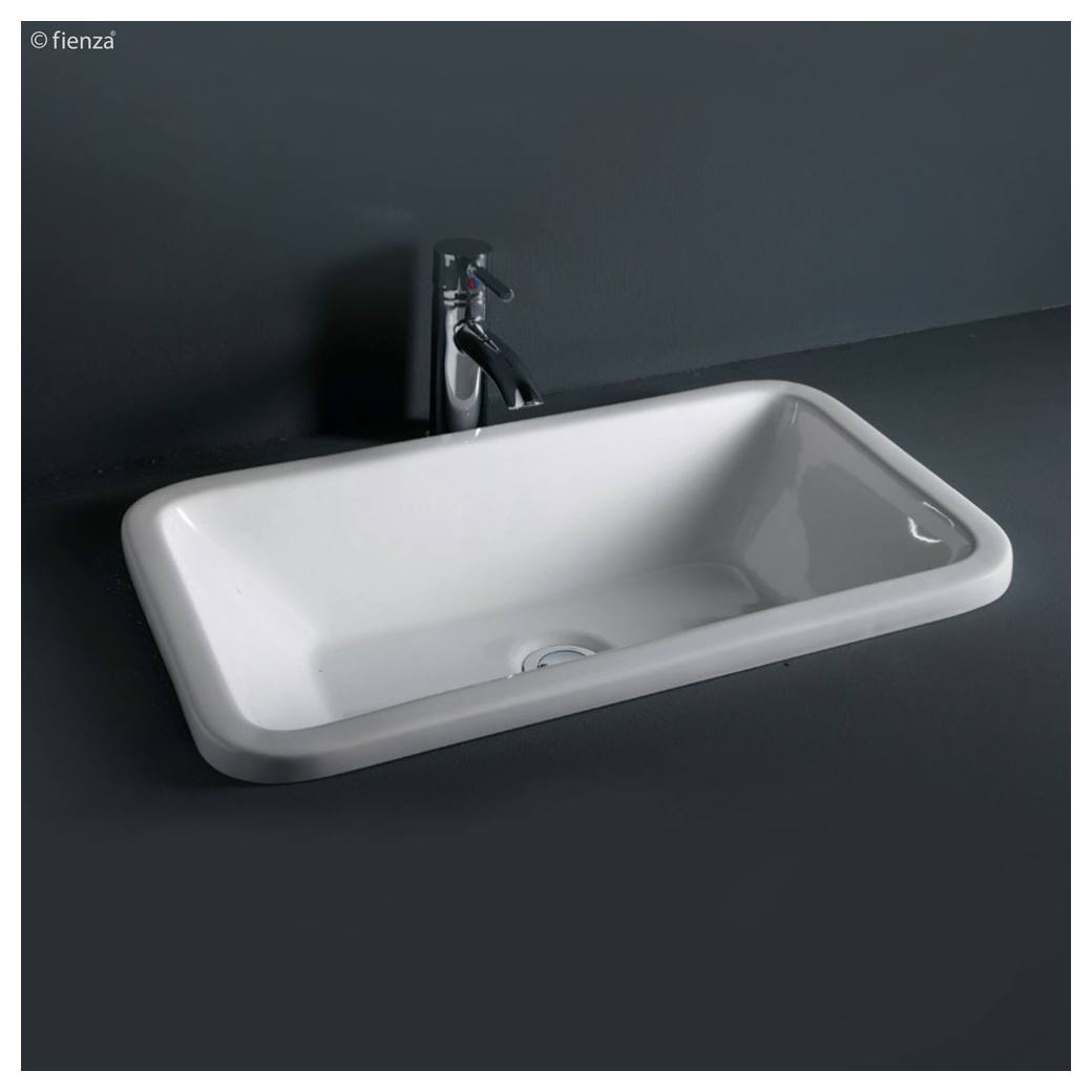 RAK Chamelion Fully-Inset Basin, Gloss White