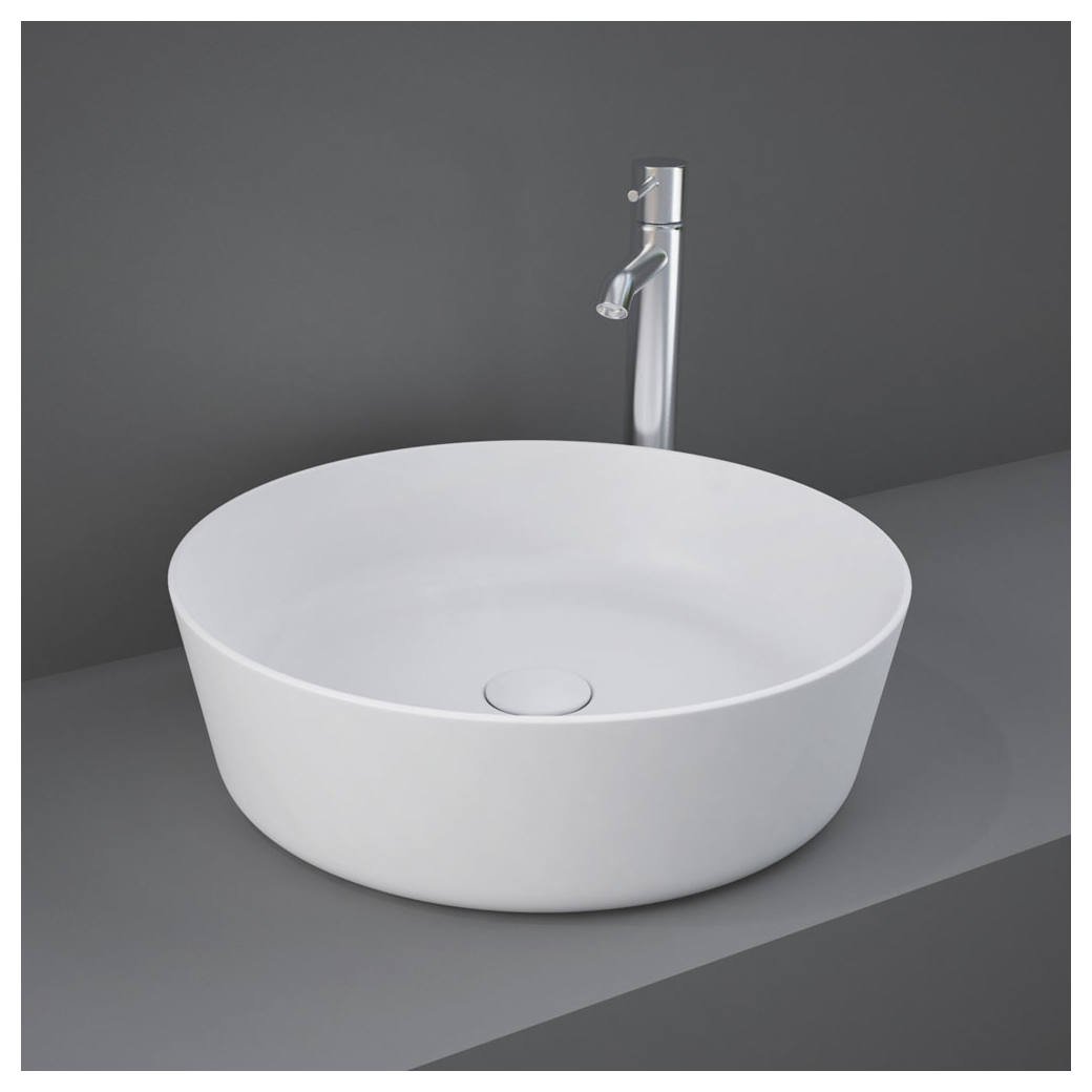 RAK Feeling Round Above Counter Basin, Alpine White
