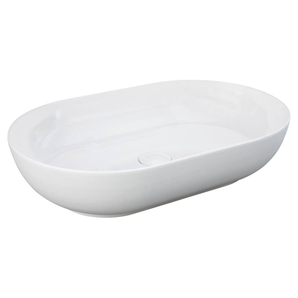 RAK Feeling Oval Above Counter Basin, Alpine White