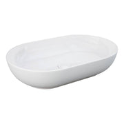 RAK Feeling Oval Above Counter Basin, Alpine White – Schots Home Emporium