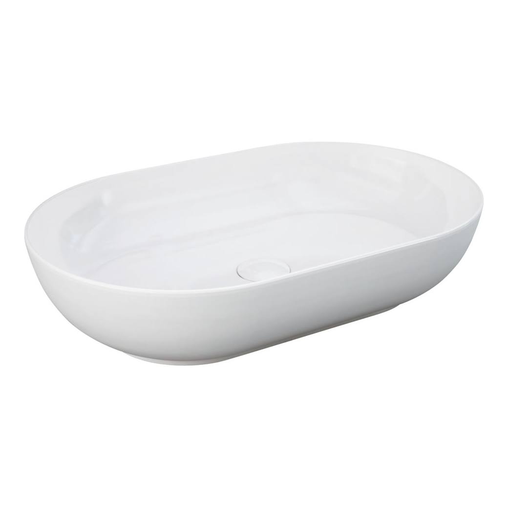 RAK Feeling Oval Above Counter Basin, Alpine White
