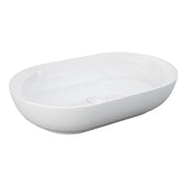 RAK Feeling Oval Above Counter Basin, Alpine White – Schots Home Emporium
