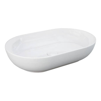 RAK Feeling Oval Above Counter Basin, Alpine White – Schots Home Emporium