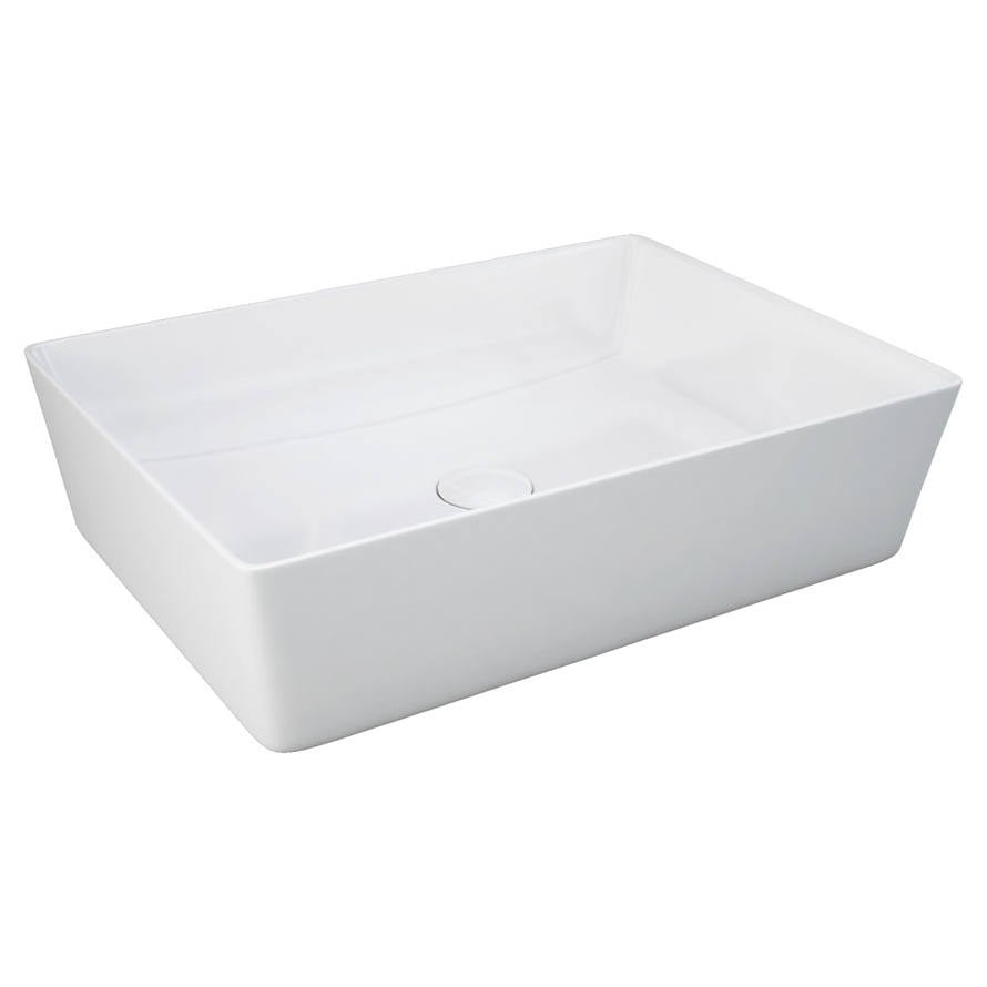 RAK Feeling Rectangular Above Counter Basin, Alpine White