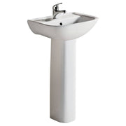 RAK Lara Pedestal Basin, 3TH, Gloss White