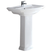 RAK Washington Pedestal Basin, 1TH, Gloss White