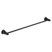 Lillian Single Towel Rail Matte Black