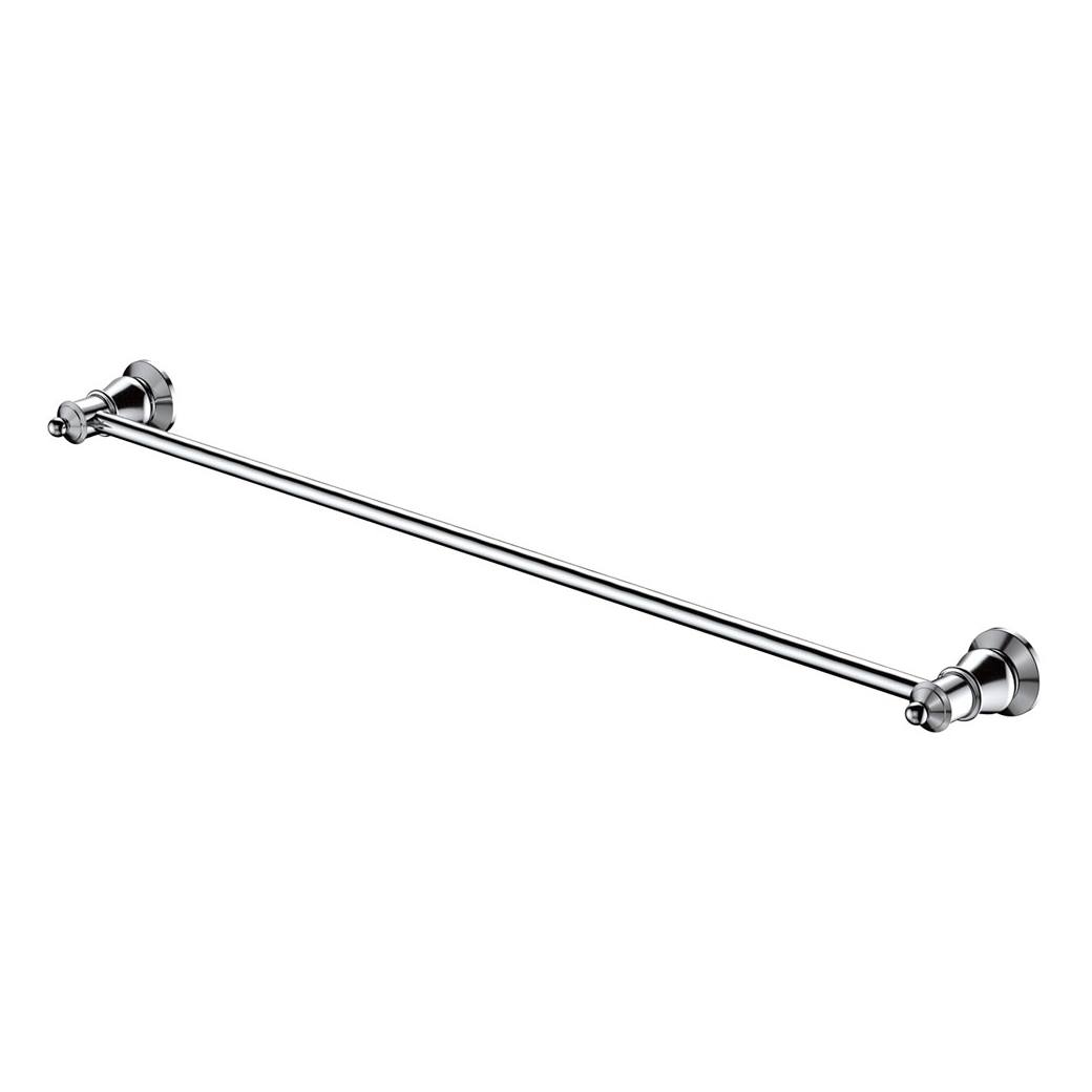 Lillian Single Towel Rail, Chrome