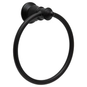Lillian Towel Ring Matte Black