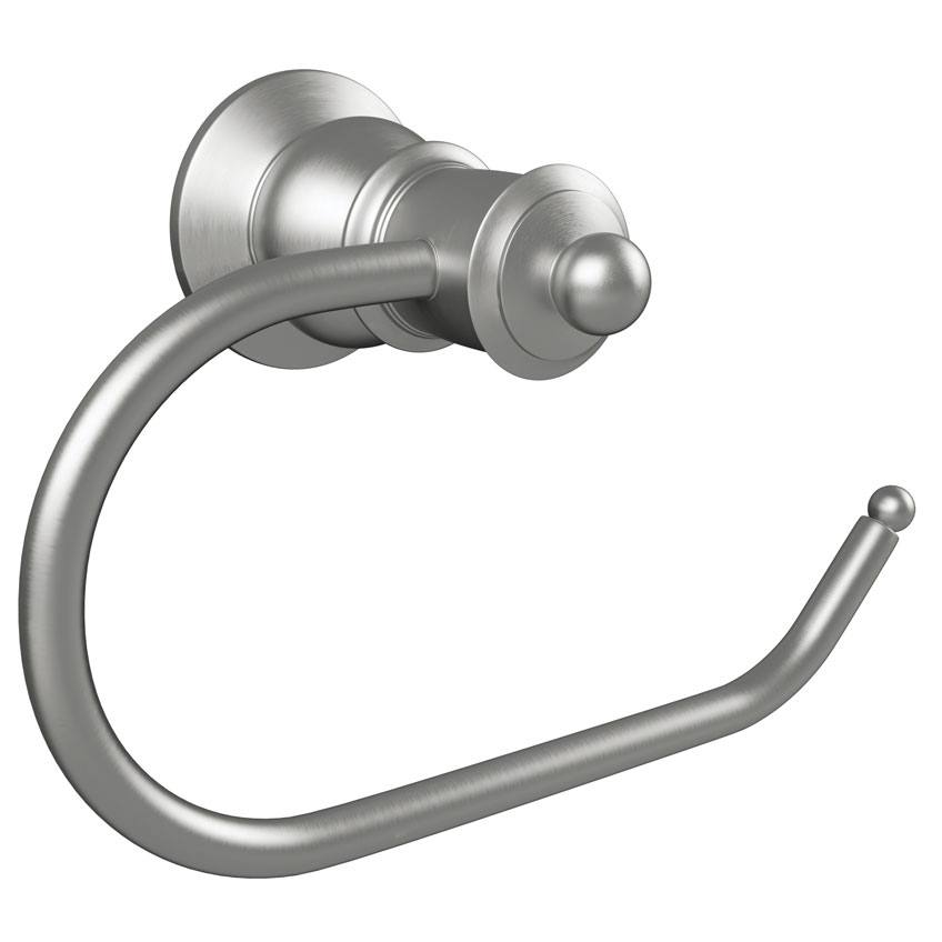 Lillian Toilet Roll Holder, Brushed Nickel