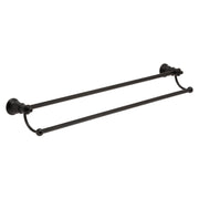 Lillian Double Towel Rail, Matte Black