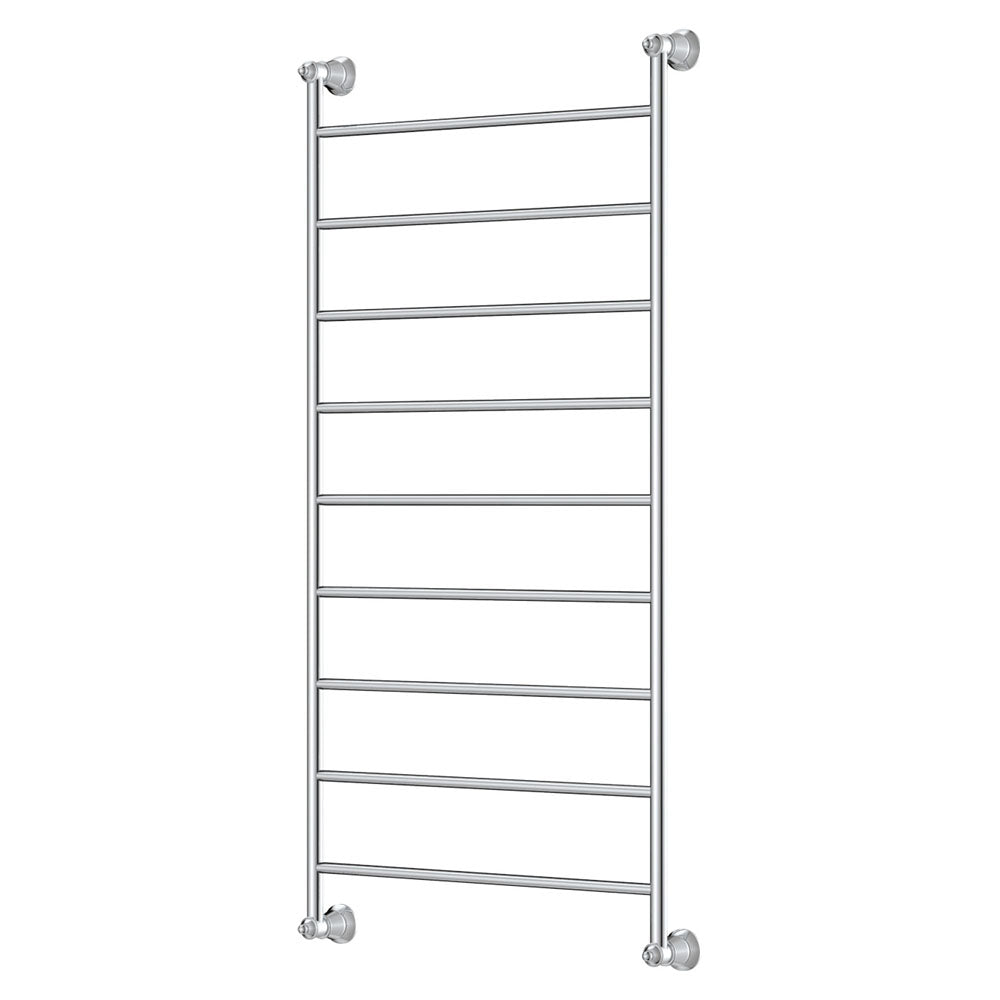 Lillian 600x1200mm Heated Towel Rail, Chrome