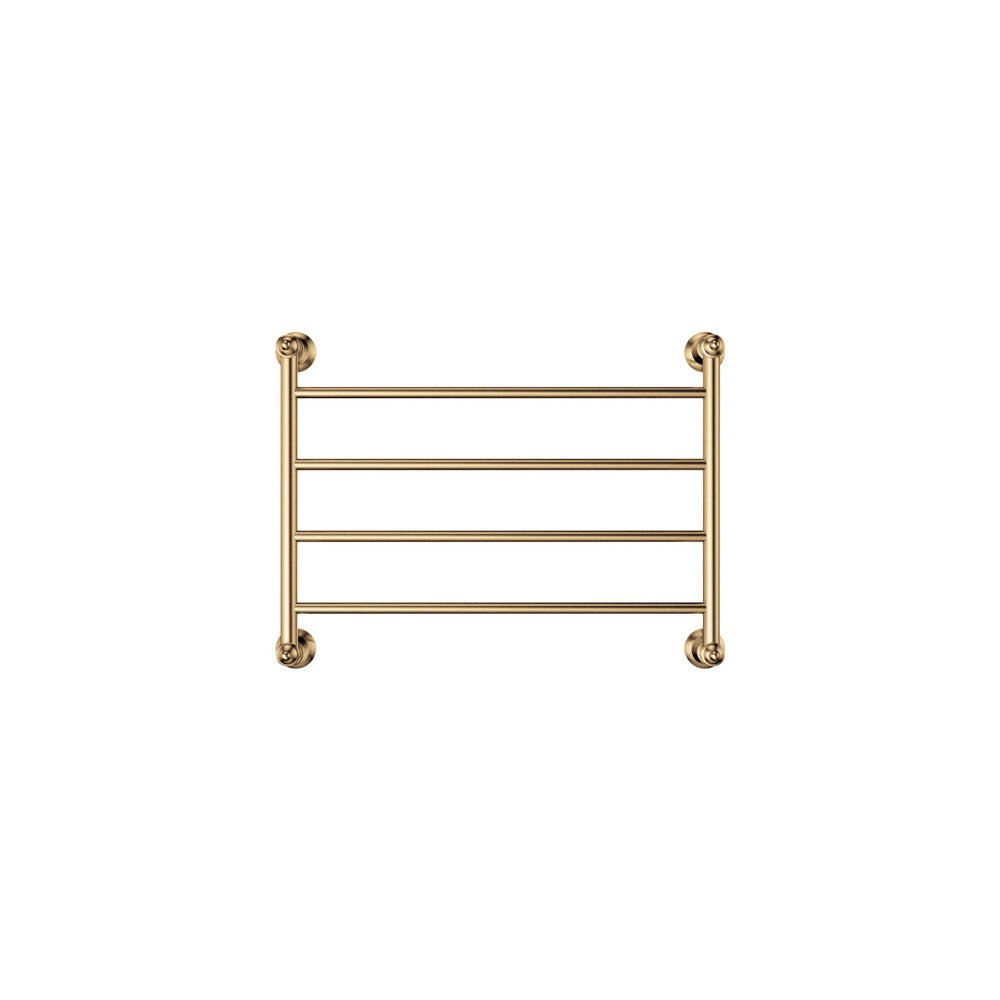 Lillian 600x450mm Heated Towel Rail, Urban Brass