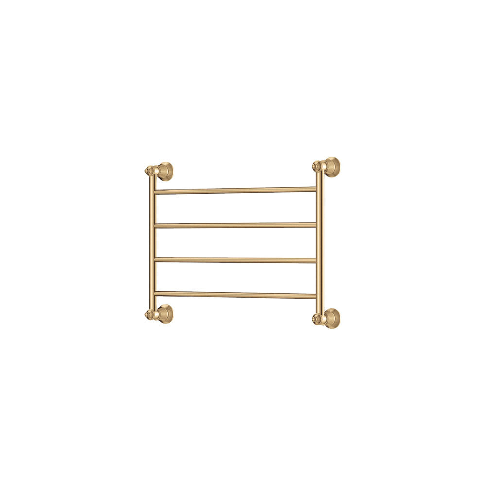 Lillian 600x450mm Heated Towel Rail, Urban Brass