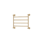 Lillian 600x450mm Heated Towel Rail, Urban Brass