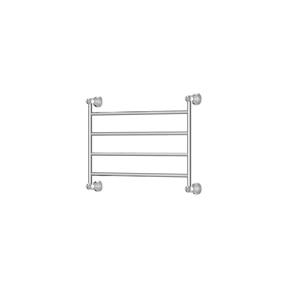 Lillian 600x450mm Heated Towel Rail, Chrome