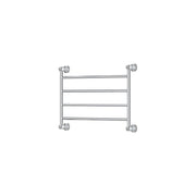 Lillian 600x450mm Heated Towel Rail, Chrome