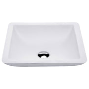 Classique 420 Solid Surface Above Counter Basin, Matte White
