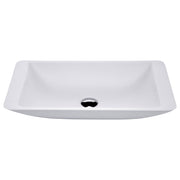 Classique 600 Solid Surface Above Counter Basin, Matte White