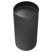 Minka Solid Surface Freestanding Basin, Matte Black