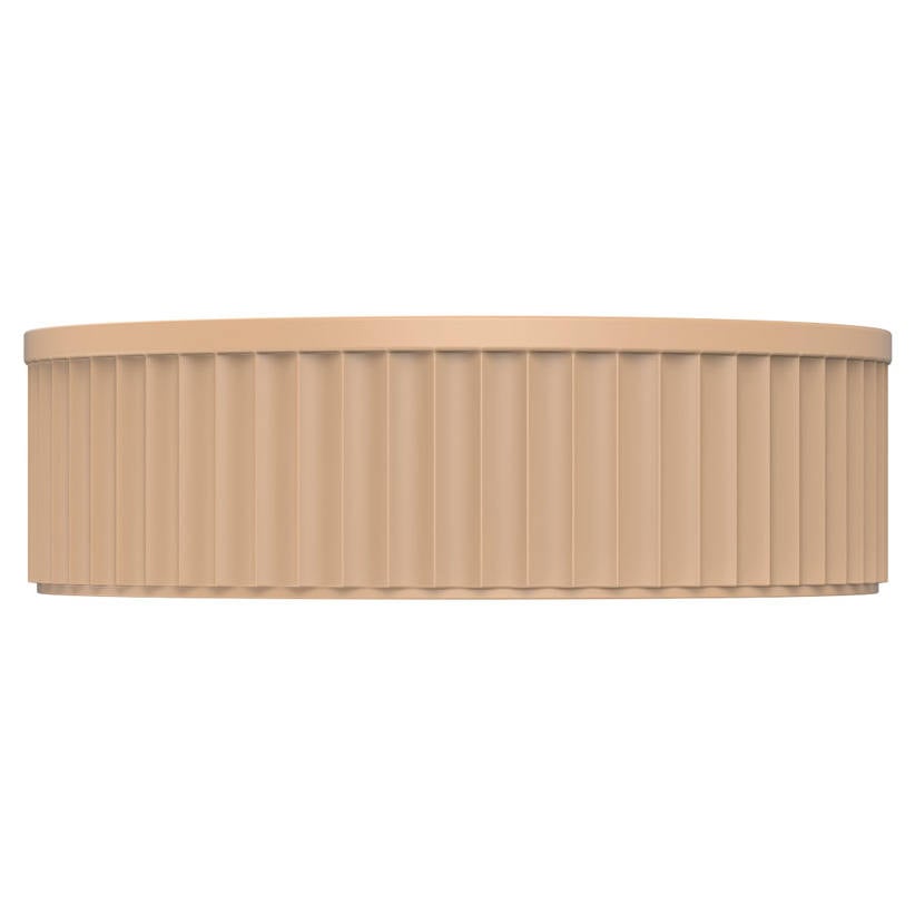 Minka Round Solid Surface Above Counter Basin, Dusk