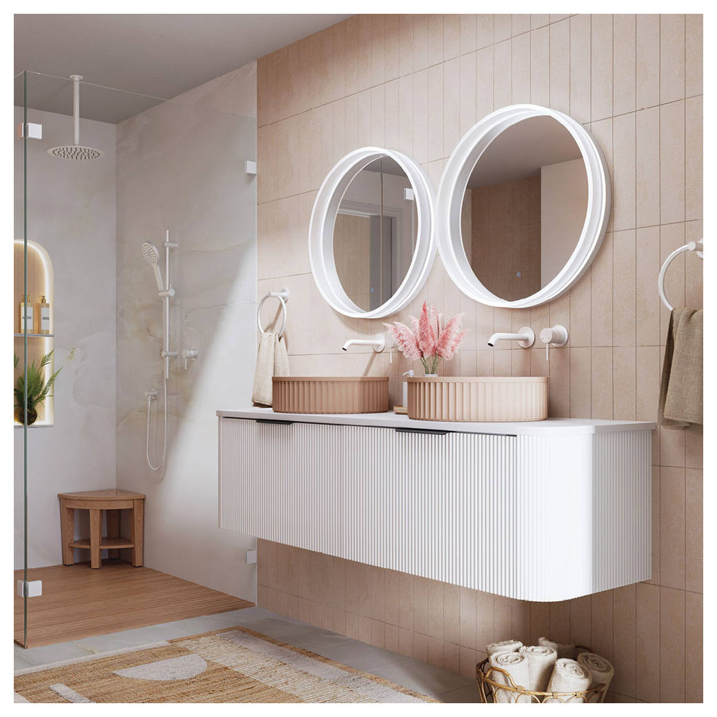 Minka Round Solid Surface Above Counter Basin, Dusk