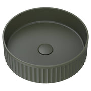 Minka Round Solid Surface Above Counter Basin, Forest