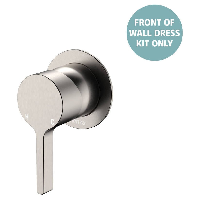Sansa Wall Mixer Dress Kit, Small Rnd Plate, Brushed Nickel