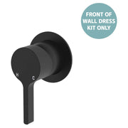 Sansa Wall Mixer Dress Kit, Small Rnd Plate, Matte Black